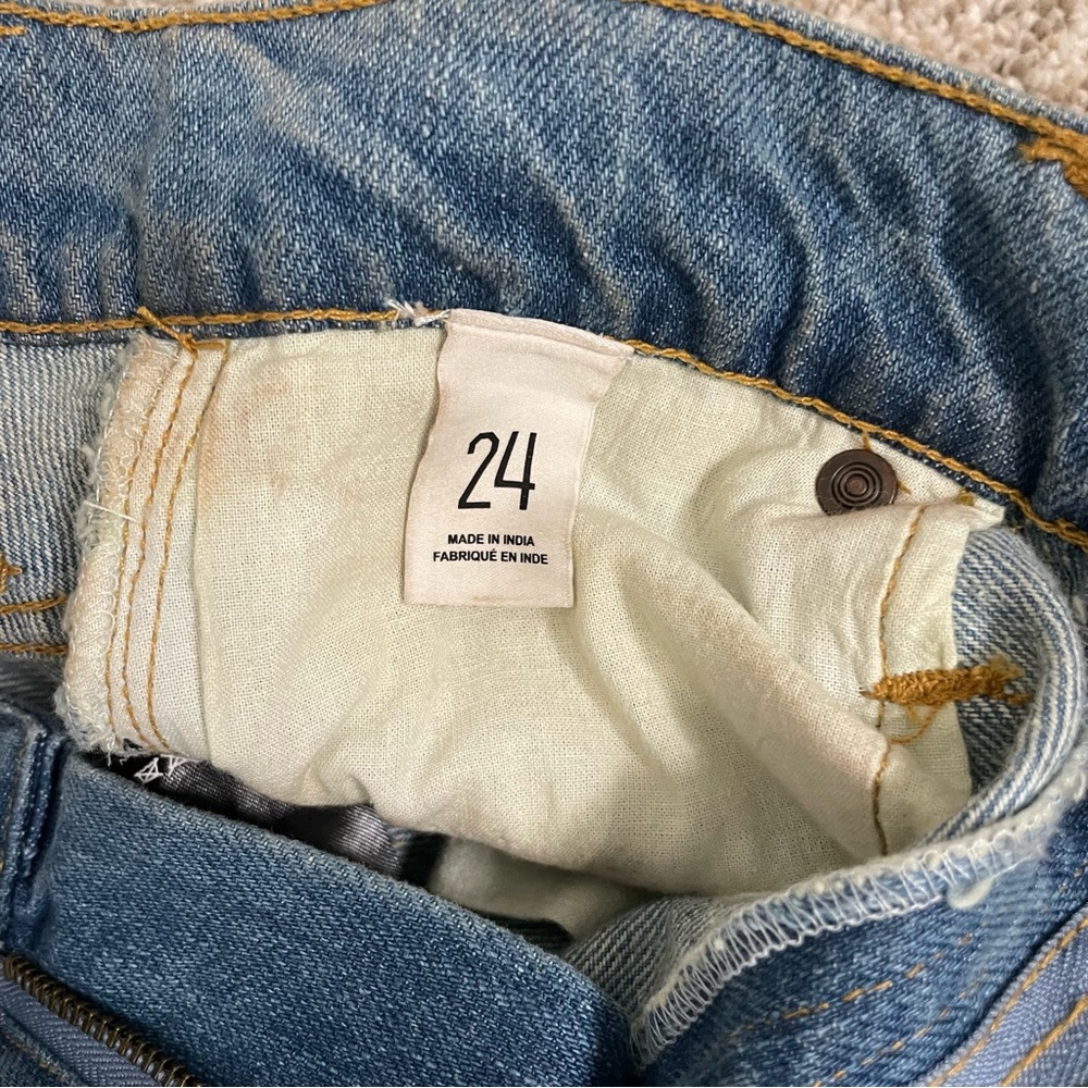 BDG Urban Outfitters Patchwork Jeans Size 24 - Picture 8 of 13